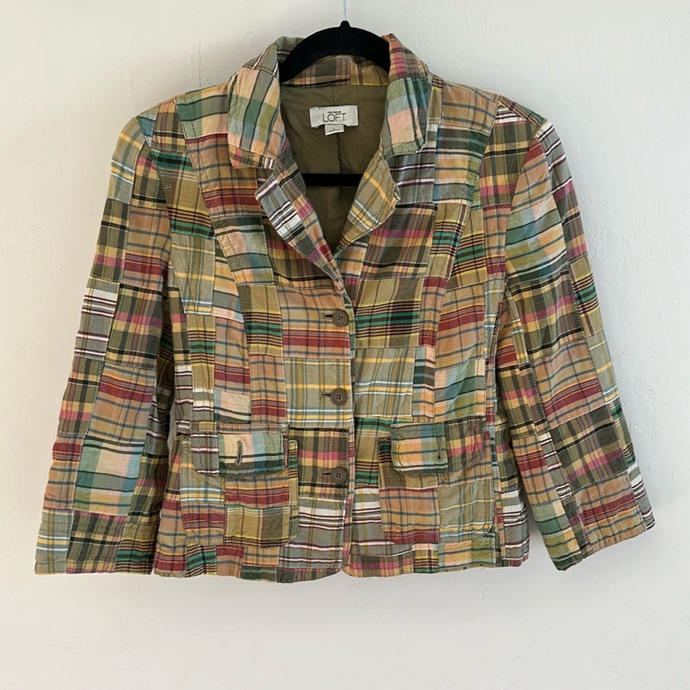 Ann Taylor Loft Button Up Blazer